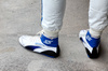 TEST BAHRAIN, Carlos Sainz (ESP) Atlassian Williams Racing - racing boots.

27.02.2025. Formula 1 Testing, Sakhir, Bahrain, Day Two.

- www.xpbimages.com, EMail: requests@xpbimages.com © Copyright: Charniaux / XPB Images