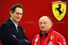 TEST BAHRAIN, (L to R): John Elkann (ITA) FIAT Chrysler Automobiles Chairman with Frederic Vasseur (FRA) Ferrari Team Principal.

27.02.2025. Formula 1 Testing, Sakhir, Bahrain, Day Two.

- www.xpbimages.com, EMail: requests@xpbimages.com © Copyright: Price / XPB Images