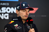 TEST BAHRAIN, Max Verstappen (NLD) Red Bull Racing in the FIA Press Conference.

27.02.2025. Formula 1 Testing, Sakhir, Bahrain, Day Two.

- www.xpbimages.com, EMail: requests@xpbimages.com © Copyright: Price / XPB Images