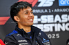 TEST BAHRAIN, Alexander Albon (THA) Atlassian Williams Racing in the FIA Press Conference.

27.02.2025. Formula 1 Testing, Sakhir, Bahrain, Day Two.

- www.xpbimages.com, EMail: requests@xpbimages.com © Copyright: Price / XPB Images