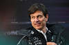TEST BAHRAIN, Toto Wolff (GER) Mercedes AMG F1 Shareholder e Executive Director in the FIA Press Conference.

27.02.2025. Formula 1 Testing, Sakhir, Bahrain, Day Two.

- www.xpbimages.com, EMail: requests@xpbimages.com © Copyright: Price / XPB Images