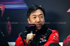 TEST BAHRAIN, Ayao Komatsu (JPN) Haas F1 Team Principal in the FIA Press Conference.

27.02.2025. Formula 1 Testing, Sakhir, Bahrain, Day Two.

- www.xpbimages.com, EMail: requests@xpbimages.com © Copyright: Price / XPB Images