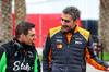 TEST BAHRAIN, Andrea Stella (ITA) McLaren Team Principal (Right).

27.02.2025. Formula 1 Testing, Sakhir, Bahrain, Day Two.

- www.xpbimages.com, EMail: requests@xpbimages.com © Copyright: Bearne / XPB Images