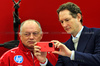TEST BAHRAIN, (L to R): Frederic Vasseur (FRA) Ferrari Team Principal with John Elkann (ITA) FIAT Chrysler Automobiles Chairman.

27.02.2025. Formula 1 Testing, Sakhir, Bahrain, Day Two.

 - www.xpbimages.com, EMail: requests@xpbimages.com © Copyright: Coates / XPB Images