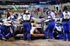 TEST BAHRAIN, Isack Hadjar (FRA) Racing Bulls VCARB 02 practices a pit stop.

27.02.2025. Formula 1 Testing, Sakhir, Bahrain, Day Two.

- www.xpbimages.com, EMail: requests@xpbimages.com © Copyright: Batchelor / XPB Images