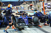 TEST BAHRAIN, Carlos Sainz (ESP) Atlassian Williams Racing FW46 practices a pit stop.

27.02.2025. Formula 1 Testing, Sakhir, Bahrain, Day Two.

- www.xpbimages.com, EMail: requests@xpbimages.com © Copyright: Batchelor / XPB Images