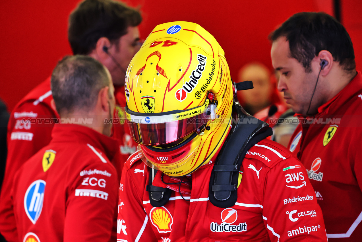 TEST BAHRAIN, Lewis Hamilton (GBR) Ferrari SF-25.

26.02.2025. Formula 1 Testing, Sakhir, Bahrain, Day One.

- www.xpbimages.com, EMail: requests@xpbimages.com © Copyright: Batchelor / XPB Images