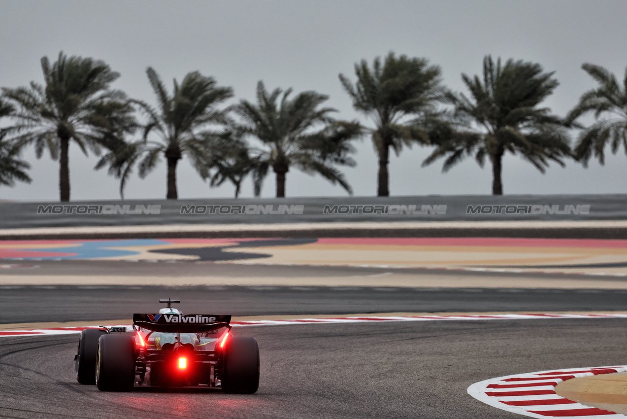 TEST BAHRAIN MERCOLEDI