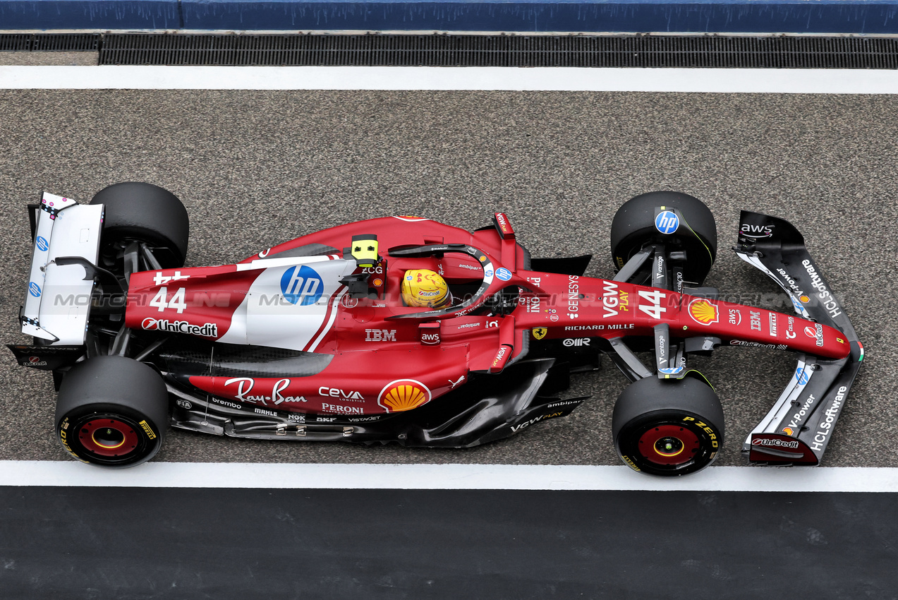 TEST BAHRAIN, Lewis Hamilton (GBR) Ferrari SF-25.

26.02.2025. Formula 1 Testing, Sakhir, Bahrain, Day One.

 - www.xpbimages.com, EMail: requests@xpbimages.com © Copyright: Coates / XPB Images