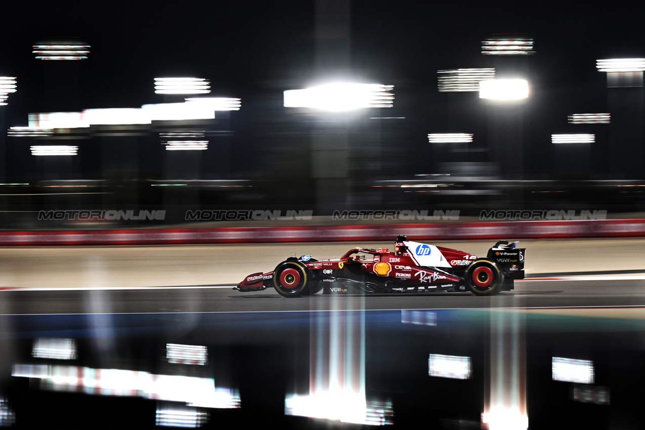 TEST BAHRAIN, Charles Leclerc (MON) Ferrari SF-25.

26.02.2025. Formula 1 Testing, Sakhir, Bahrain, Day One.

- www.xpbimages.com, EMail: requests@xpbimages.com © Copyright: Price / XPB Images
