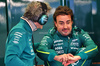 TEST BAHRAIN, (L to R): Edoardo Bendinelli (ITA) Aston Martin F1 Team Personal Trainer with Fernando Alonso (ESP) Aston Martin F1 Team.

26.02.2025. Formula 1 Testing, Sakhir, Bahrain, Day One.

- www.xpbimages.com, EMail: requests@xpbimages.com © Copyright: Charniaux / XPB Images