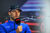 TEST BAHRAIN, Pierre Gasly (FRA) Alpine F1 Team in the FIA Press Conference.

26.02.2025. Formula 1 Testing, Sakhir, Bahrain, Day One.

- www.xpbimages.com, EMail: requests@xpbimages.com © Copyright: Price / XPB Images