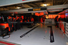 TEST BAHRAIN, McLaren pit garage as a circuit wide power cut stops the session.

26.02.2025. Formula 1 Testing, Sakhir, Bahrain, Day One.

- www.xpbimages.com, EMail: requests@xpbimages.com © Copyright: Batchelor / XPB Images