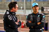 TEST BAHRAIN, (L to R): Andrew Shovlin (GBR) Mercedes AMG F1 Trackside Engineering Director with George Russell (GBR) Mercedes AMG F1.

26.02.2025. Formula 1 Testing, Sakhir, Bahrain, Day One.

- www.xpbimages.com, EMail: requests@xpbimages.com © Copyright: Batchelor / XPB Images