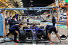 TEST BAHRAIN, Carlos Sainz (ESP) Atlassian Williams Racing FW46 in the pits.

26.02.2025. Formula 1 Testing, Sakhir, Bahrain, Day One.

- www.xpbimages.com, EMail: requests@xpbimages.com © Copyright: Batchelor / XPB Images