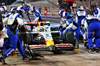 TEST BAHRAIN, Isack Hadjar (FRA) Racing Bulls VCARB 02 practices a pit stop.

26.02.2025. Formula 1 Testing, Sakhir, Bahrain, Day One.

- www.xpbimages.com, EMail: requests@xpbimages.com © Copyright: Batchelor / XPB Images