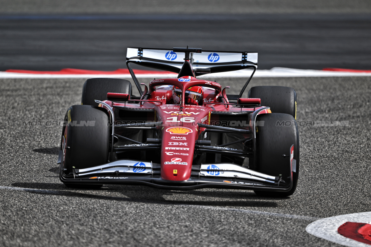 TEST BAHRAIN, Charles Leclerc (MON) Ferrari SF-25.

28.02.2025. Formula 1 Testing, Sakhir, Bahrain, Day Three.

- www.xpbimages.com, EMail: requests@xpbimages.com © Copyright: Price / XPB Images