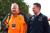 TEST BAHRAIN, (L to R): Rob Marshall (GBR) McLaren Chief Designer with Christian Horner (GBR) Red Bull Racing Team Principal.

28.02.2025. Formula 1 Testing, Sakhir, Bahrain, Day Three.

- www.xpbimages.com, EMail: requests@xpbimages.com © Copyright: Batchelor / XPB Images