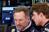 TEST BAHRAIN, (L to R): Christian Horner (GBR) Red Bull Racing Team Principal with Max Verstappen (NLD) Red Bull Racing.

28.02.2025. Formula 1 Testing, Sakhir, Bahrain, Day Three.

- www.xpbimages.com, EMail: requests@xpbimages.com © Copyright: Charniaux / XPB Images