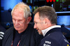 TEST BAHRAIN, Christian Horner (GBR) Red Bull Racing Team Principal with Dr Helmut Marko (AUT) Red Bull Motorsport Consultant.

28.02.2025. Formula 1 Testing, Sakhir, Bahrain, Day Three.

- www.xpbimages.com, EMail: requests@xpbimages.com © Copyright: Charniaux / XPB Images