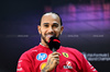 TEST BAHRAIN, Lewis Hamilton (GBR) Ferrari in the FIA Press Conference.

28.02.2025. Formula 1 Testing, Sakhir, Bahrain, Day Three.

- www.xpbimages.com, EMail: requests@xpbimages.com © Copyright: Price / XPB Images
