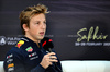 TEST BAHRAIN, Liam Lawson (NZL) Red Bull Racing in the FIA Press Conference.

28.02.2025. Formula 1 Testing, Sakhir, Bahrain, Day Three.

- www.xpbimages.com, EMail: requests@xpbimages.com © Copyright: Price / XPB Images