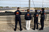 TEST BAHRAIN, Liam Lawson (NZL) Red Bull Racing watches the action trackside.

28.02.2025. Formula 1 Testing, Sakhir, Bahrain, Day Three.

- www.xpbimages.com, EMail: requests@xpbimages.com © Copyright: Price / XPB Images