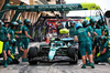 TEST BAHRAIN, Lance Stroll (CDN) Aston Martin F1 Team AMR25 practices a pit stop.

28.02.2025. Formula 1 Testing, Sakhir, Bahrain, Day Three.

- www.xpbimages.com, EMail: requests@xpbimages.com © Copyright: Batchelor / XPB Images