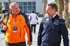 TEST BAHRAIN, (L to R): Rob Marshall (GBR) McLaren Chief Designer with Christian Horner (GBR) Red Bull Racing Team Principal.

28.02.2025. Formula 1 Testing, Sakhir, Bahrain, Day Three.

- www.xpbimages.com, EMail: requests@xpbimages.com © Copyright: Batchelor / XPB Images