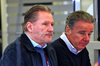 TEST BAHRAIN, (L to R): Jos Verstappen (NLD) e Raymond Vermeulen (NLD) Driver Manager.

28.02.2025. Formula 1 Testing, Sakhir, Bahrain, Day Three.

- www.xpbimages.com, EMail: requests@xpbimages.com © Copyright: Charniaux / XPB Images