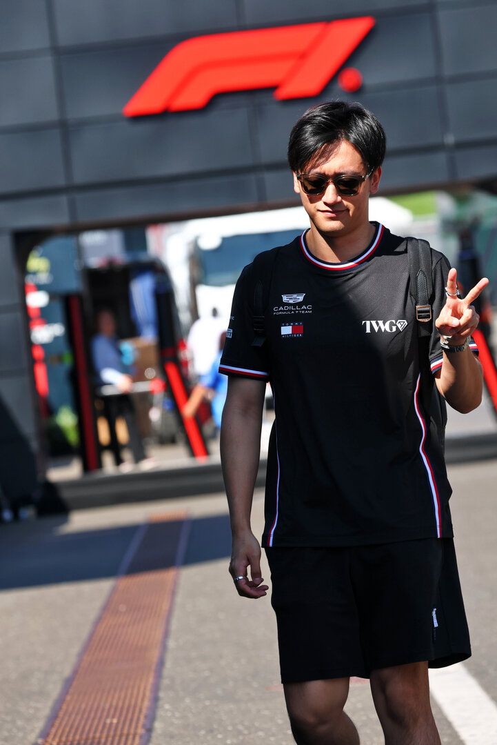 GP AUSTRIA, Zhou Guanyu (CHN) Cadillac Formula 1 Team Reserve Driver.
25.06.2026. Formula 1 World Championship, Rd 8, Austrian Grand Prix, Spielberg, Austria, Preparation Day.
- www.xpbimages.com, EMail: requests@xpbimages.com © Copyright: Bearne / XPB Images