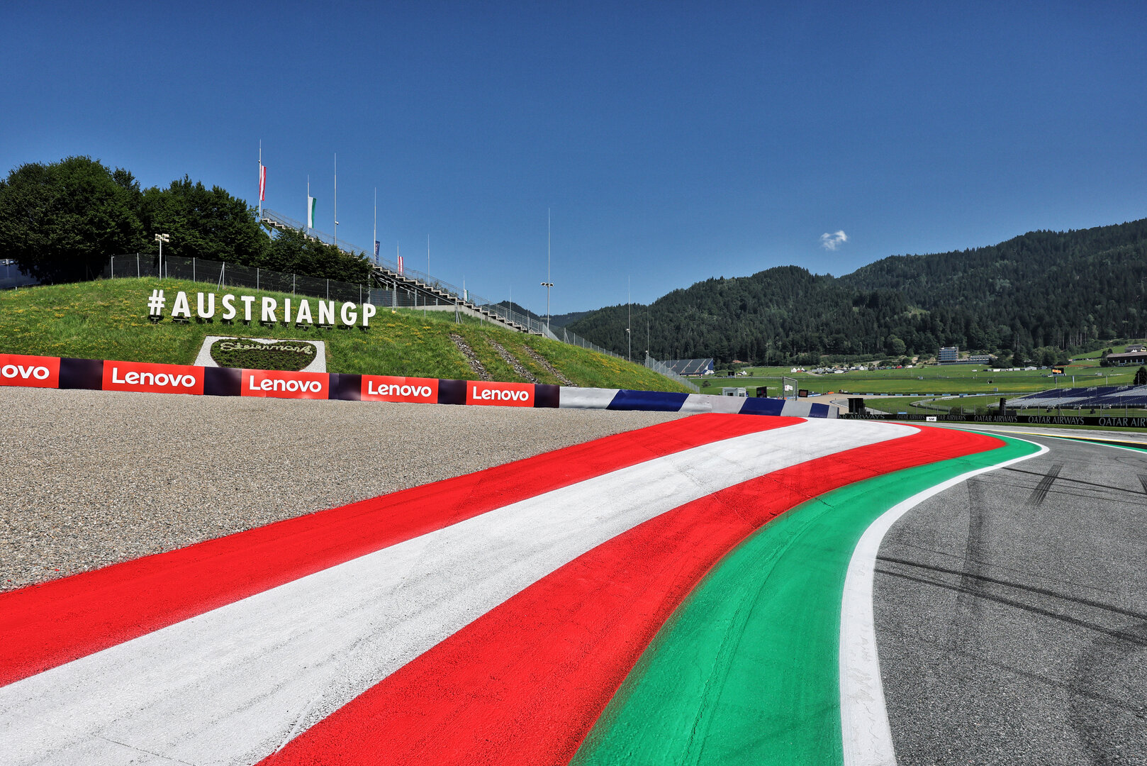 GP AUSTRIA, Circuit Atmosfera - Track run off.
25.06.2026. Formula 1 World Championship, Rd 8, Austrian Grand Prix, Spielberg, Austria, Preparation Day.
- www.xpbimages.com, EMail: requests@xpbimages.com © Copyright: Moy / XPB Images