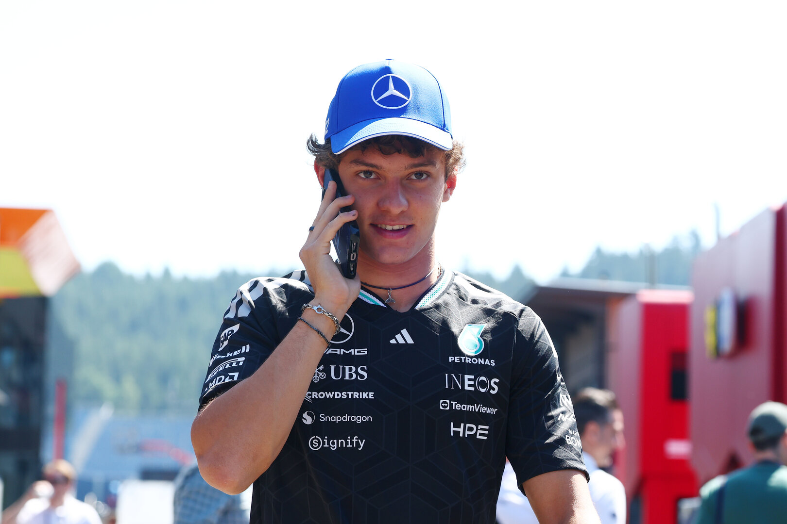 GP AUSTRIA, Andrea Kimi Antonelli (ITA) Mercedes AMG Formula One Team.
25.06.2026. Formula 1 World Championship, Rd 8, Austrian Grand Prix, Spielberg, Austria, Preparation Day.
- www.xpbimages.com, EMail: requests@xpbimages.com © Copyright: Bearne / XPB Images