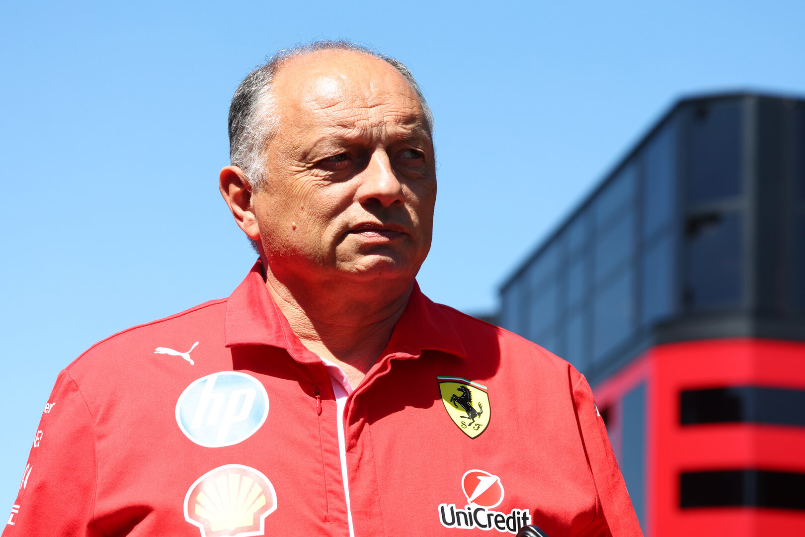 GP AUSTRIA, Frederic Vasseur (FRA) Ferrari Team Principal.
25.06.2026. Formula 1 World Championship, Rd 8, Austrian Grand Prix, Spielberg, Austria, Preparation Day.
- www.xpbimages.com, EMail: requests@xpbimages.com © Copyright: Bearne / XPB Images