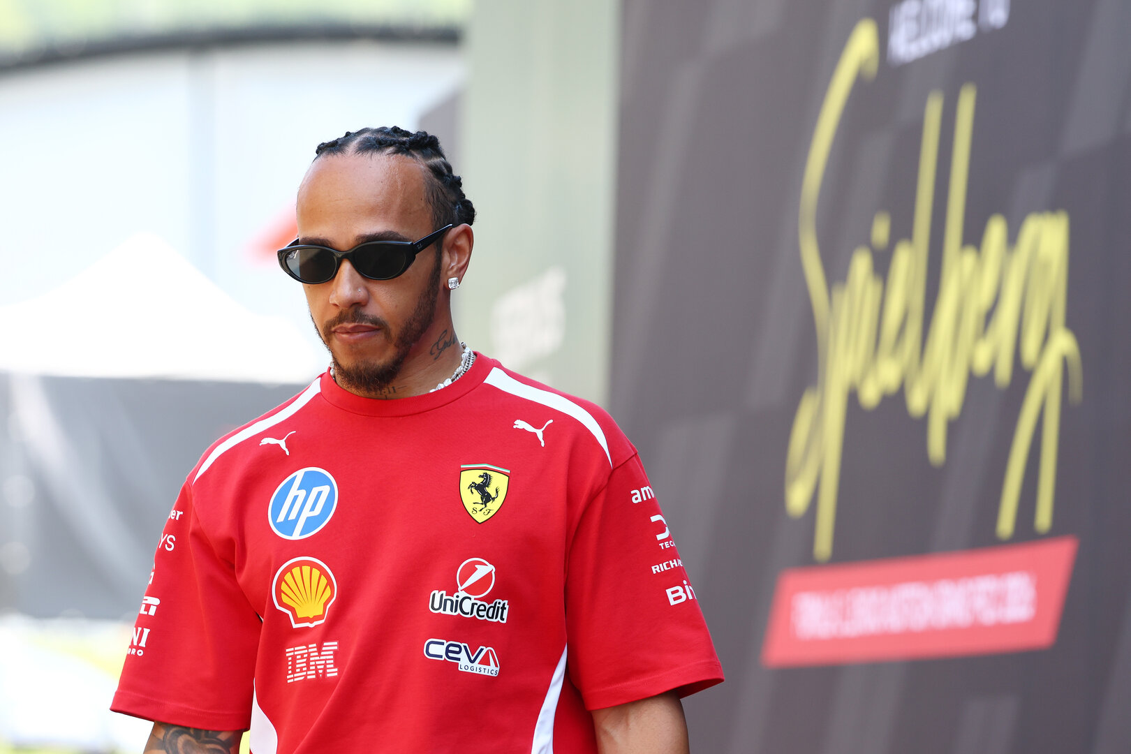 GP AUSTRIA, Lewis Hamilton (GBR) Ferrari.
25.06.2026. Formula 1 World Championship, Rd 8, Austrian Grand Prix, Spielberg, Austria, Preparation Day.
- www.xpbimages.com, EMail: requests@xpbimages.com © Copyright: Bearne / XPB Images