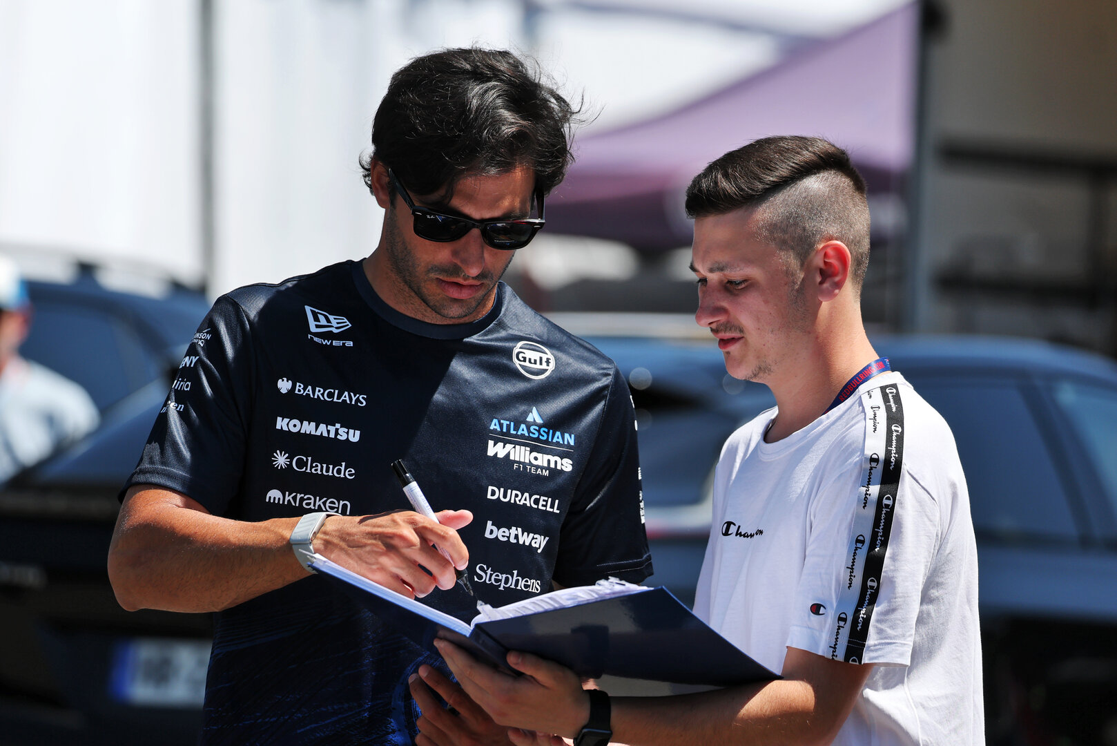 GP AUSTRIA, Carlos Sainz (ESP) Williams F1 Team.
25.06.2026. Formula 1 World Championship, Rd 8, Austrian Grand Prix, Spielberg, Austria, Preparation Day.
- www.xpbimages.com, EMail: requests@xpbimages.com © Copyright: Moy / XPB Images