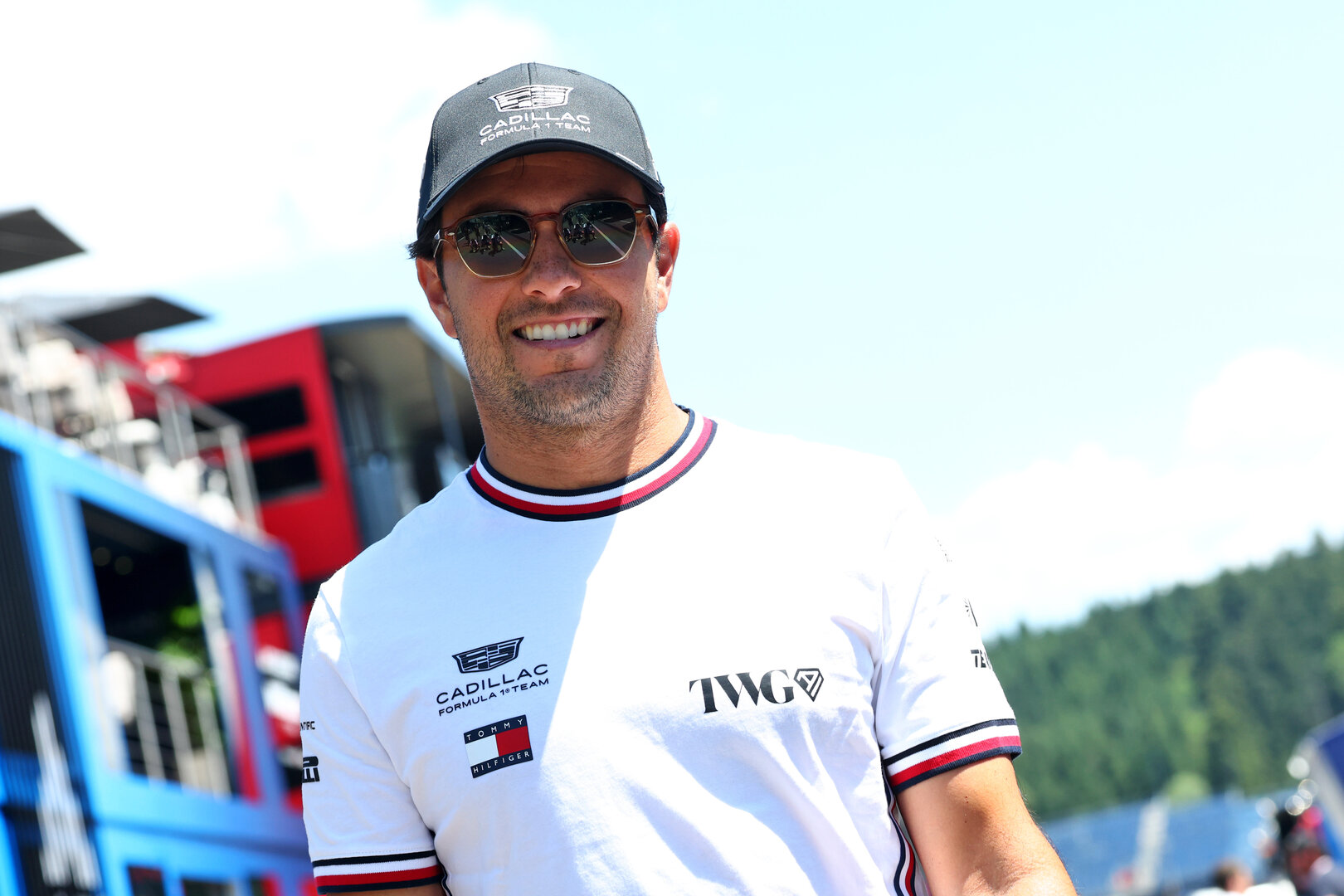 GP AUSTRIA, Sergio Perez (MEX) Cadillac Formula 1 Team.
25.06.2026. Formula 1 World Championship, Rd 8, Austrian Grand Prix, Spielberg, Austria, Preparation Day.
- www.xpbimages.com, EMail: requests@xpbimages.com © Copyright: Bearne / XPB Images