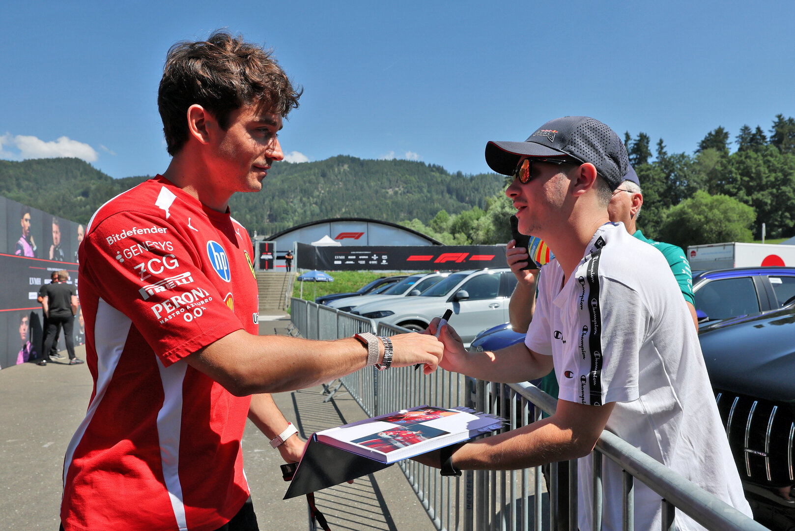GP AUSTRIA, Charles Leclerc (MON) Ferrari.
25.06.2026. Formula 1 World Championship, Rd 8, Austrian Grand Prix, Spielberg, Austria, Preparation Day.
- www.xpbimages.com, EMail: requests@xpbimages.com © Copyright: Moy / XPB Images