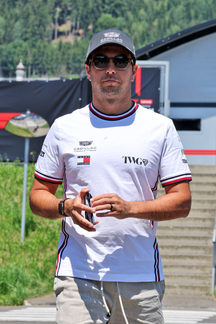 GP AUSTRIA, Sergio Perez (MEX) Cadillac Formula 1 Team.
25.06.2026. Formula 1 World Championship, Rd 8, Austrian Grand Prix, Spielberg, Austria, Preparation Day.
- www.xpbimages.com, EMail: requests@xpbimages.com © Copyright: Moy / XPB Images