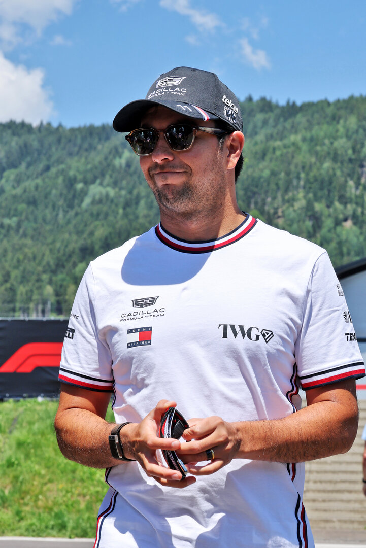 GP AUSTRIA, Sergio Perez (MEX) Cadillac Formula 1 Team.
25.06.2026. Formula 1 World Championship, Rd 8, Austrian Grand Prix, Spielberg, Austria, Preparation Day.
- www.xpbimages.com, EMail: requests@xpbimages.com © Copyright: Moy / XPB Images