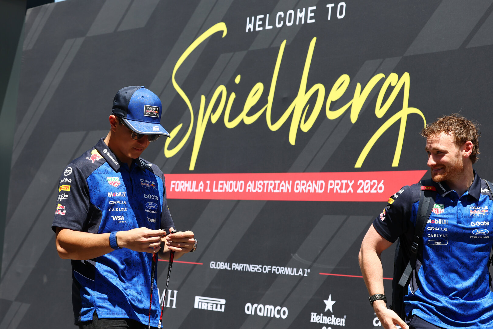 GP AUSTRIA, Isack Hadjar (FRA) Red Bull Racing.
25.06.2026. Formula 1 World Championship, Rd 8, Austrian Grand Prix, Spielberg, Austria, Preparation Day.
- www.xpbimages.com, EMail: requests@xpbimages.com © Copyright: Bearne / XPB Images