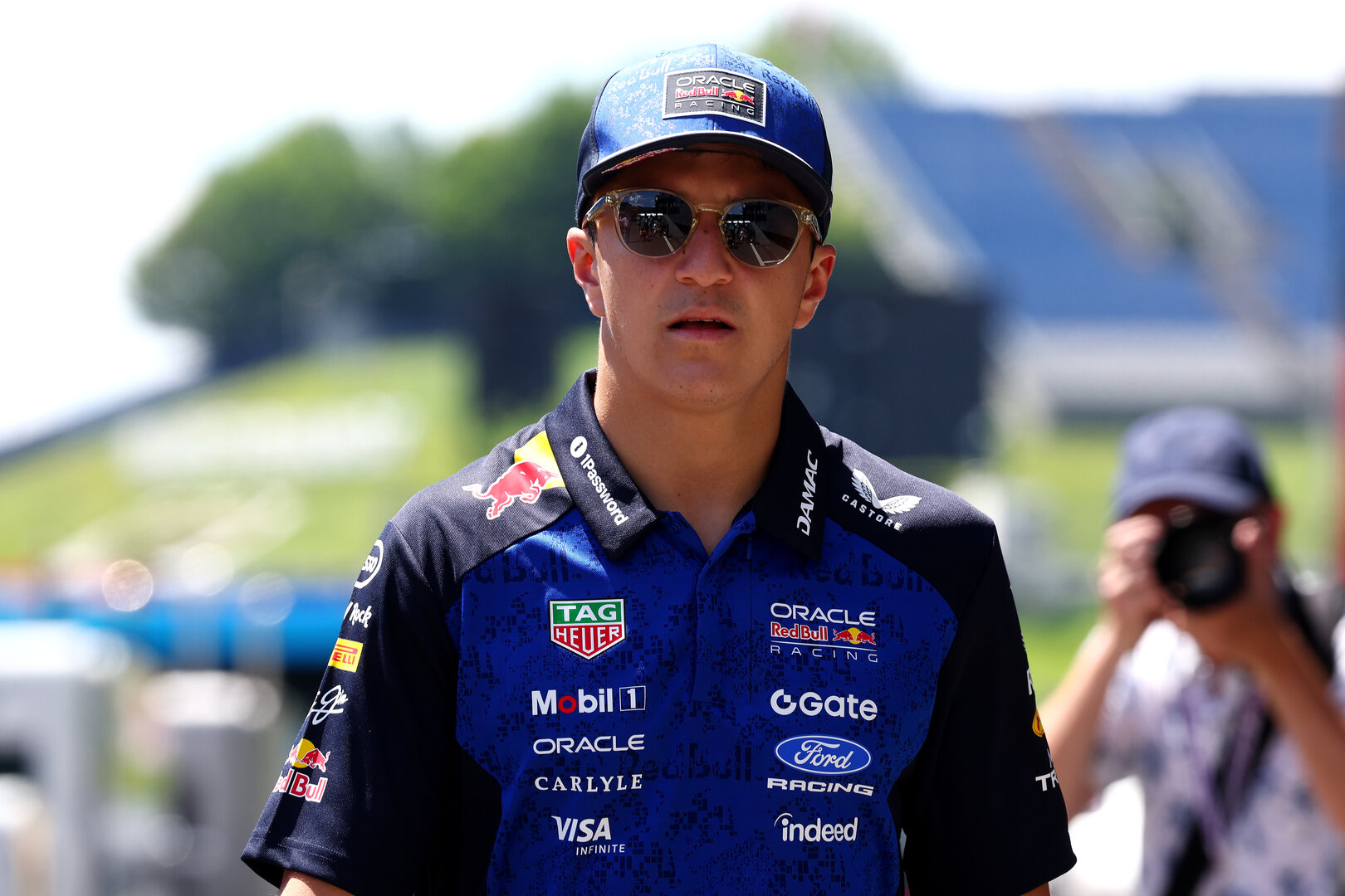 GP AUSTRIA, Isack Hadjar (FRA) Red Bull Racing.
25.06.2026. Formula 1 World Championship, Rd 8, Austrian Grand Prix, Spielberg, Austria, Preparation Day.
- www.xpbimages.com, EMail: requests@xpbimages.com © Copyright: Bearne / XPB Images