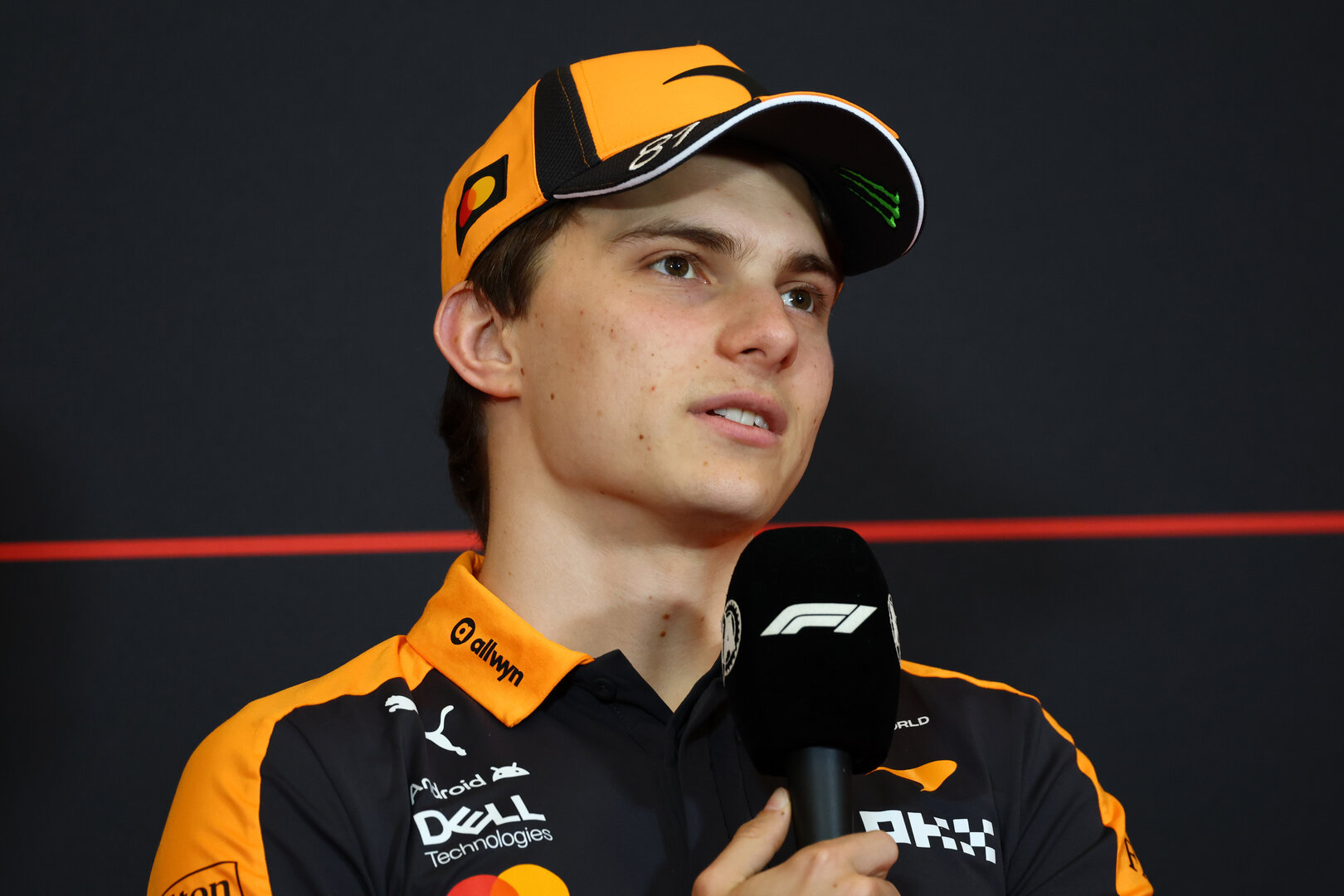 GP AUSTRIA, Oscar Piastri (AUS) McLaren F1 Team in the FIA Press Conference.
25.06.2026. Formula 1 World Championship, Rd 8, Austrian Grand Prix, Spielberg, Austria, Preparation Day.
- www.xpbimages.com, EMail: requests@xpbimages.com © Copyright: Bearne / XPB Images