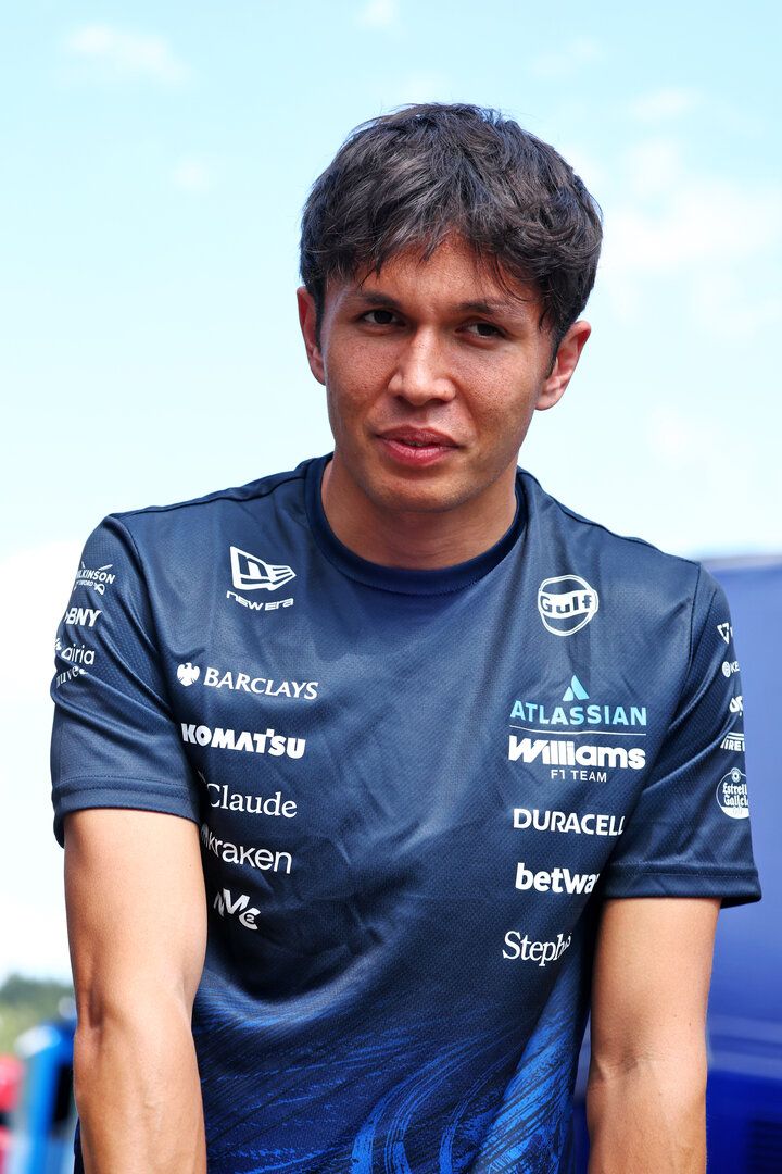 GP AUSTRIA, Alexander Albon (THA) Williams F1 Team.
25.06.2026. Formula 1 World Championship, Rd 8, Austrian Grand Prix, Spielberg, Austria, Preparation Day.
- www.xpbimages.com, EMail: requests@xpbimages.com © Copyright: Bearne / XPB Images