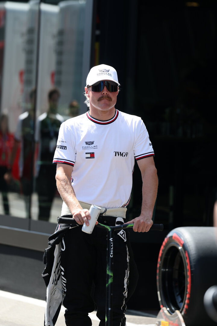 GP AUSTRIA, Valtteri Bottas (FIN) Cadillac Formula 1 Team.
25.06.2026. Formula 1 World Championship, Rd 8, Austrian Grand Prix, Spielberg, Austria, Preparation Day.
- www.xpbimages.com, EMail: requests@xpbimages.com © Copyright: Moy / XPB Images