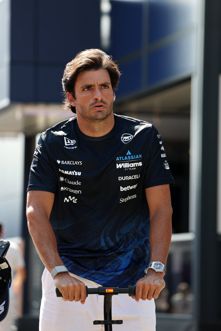 GP AUSTRIA, Carlos Sainz (ESP) Williams F1 Team.
25.06.2026. Formula 1 World Championship, Rd 8, Austrian Grand Prix, Spielberg, Austria, Preparation Day.
- www.xpbimages.com, EMail: requests@xpbimages.com © Copyright: Moy / XPB Images