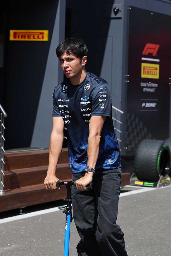 GP AUSTRIA, Alexander Albon (THA) Williams F1 Team.
25.06.2026. Formula 1 World Championship, Rd 8, Austrian Grand Prix, Spielberg, Austria, Preparation Day.
- www.xpbimages.com, EMail: requests@xpbimages.com © Copyright: Moy / XPB Images