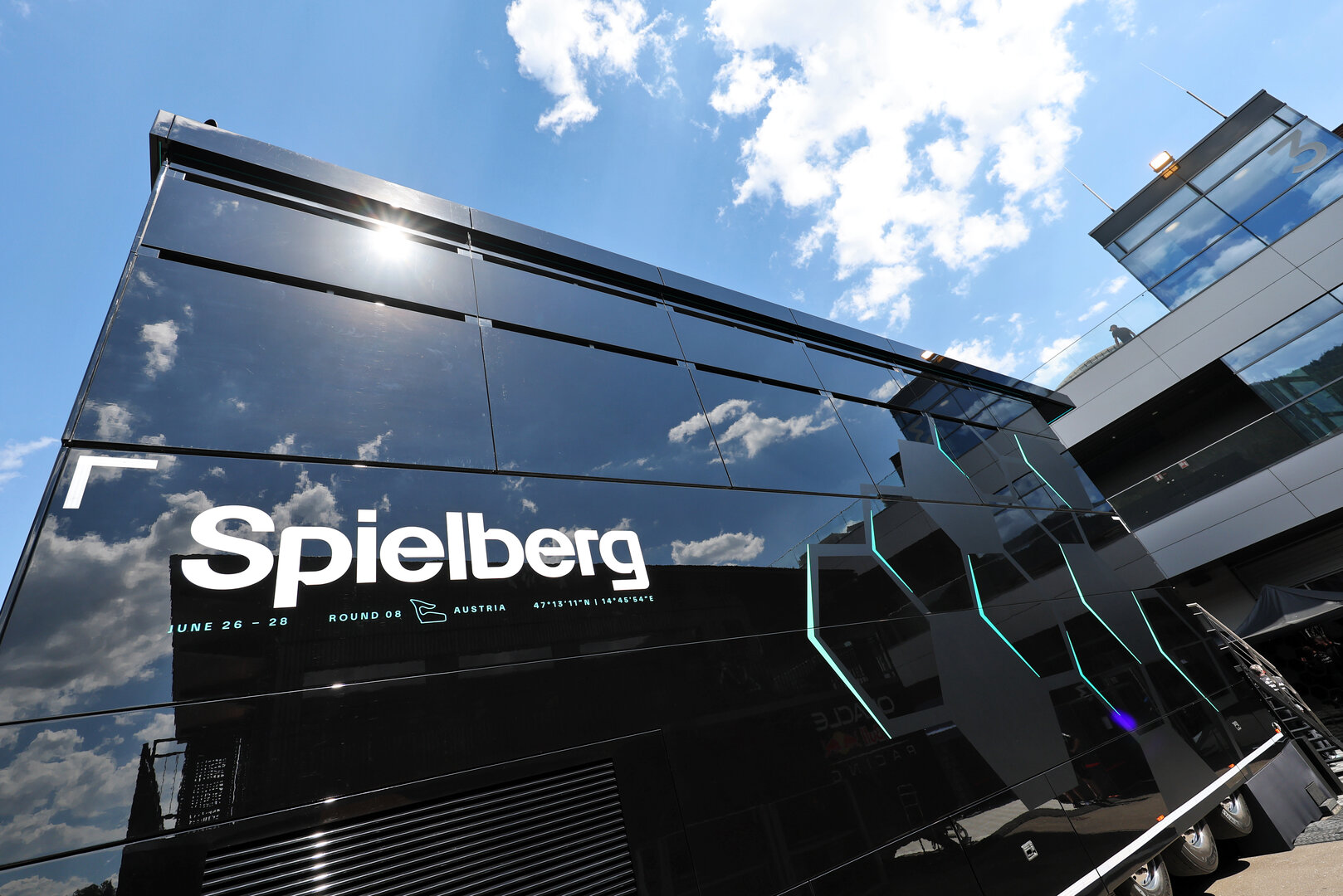 GP AUSTRIA, Spielberg truck in the paddock.
25.06.2026. Formula 1 World Championship, Rd 8, Austrian Grand Prix, Spielberg, Austria, Preparation Day.
- www.xpbimages.com, EMail: requests@xpbimages.com © Copyright: Moy / XPB Images