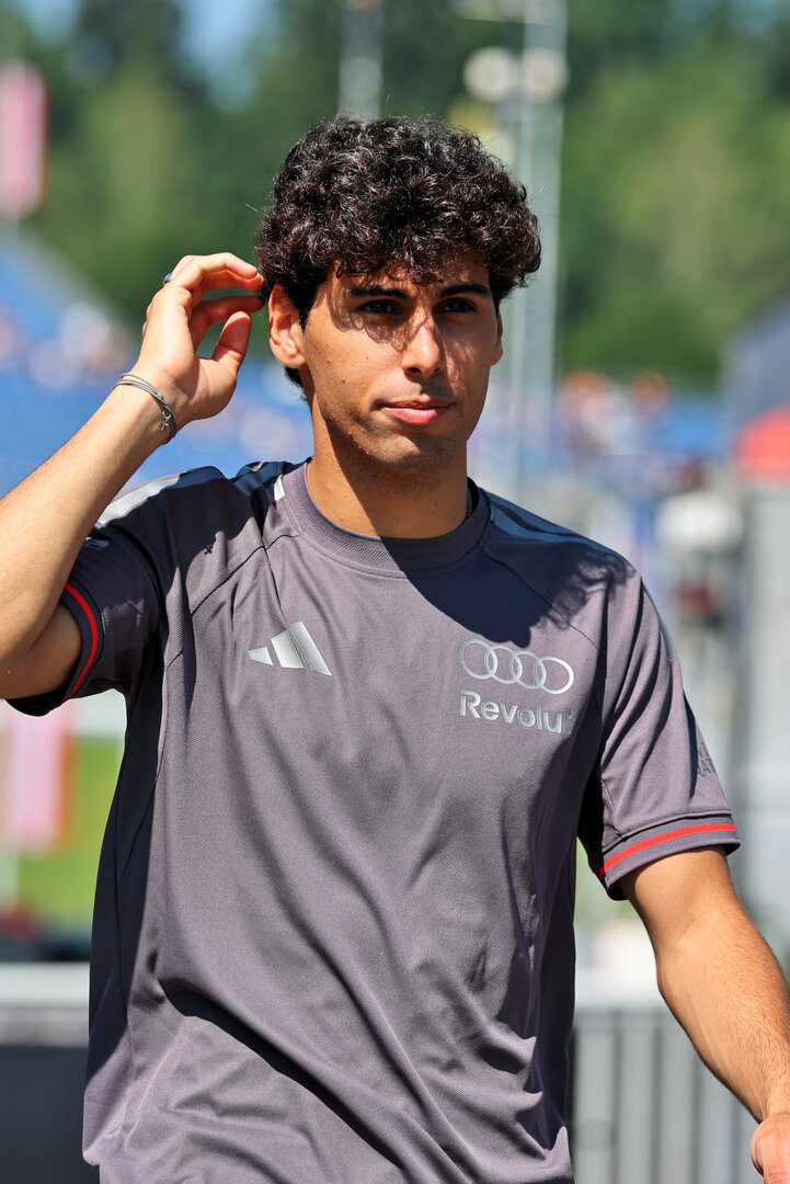 GP AUSTRIA, Gabriel Bortoleto (BRA) Audi F1 Team.
26.06.2026. Formula 1 World Championship, Rd 8, Austrian Grand Prix, Spielberg, Austria, Practice Day.
- www.xpbimages.com, EMail: requests@xpbimages.com © Copyright: Moy / XPB Images