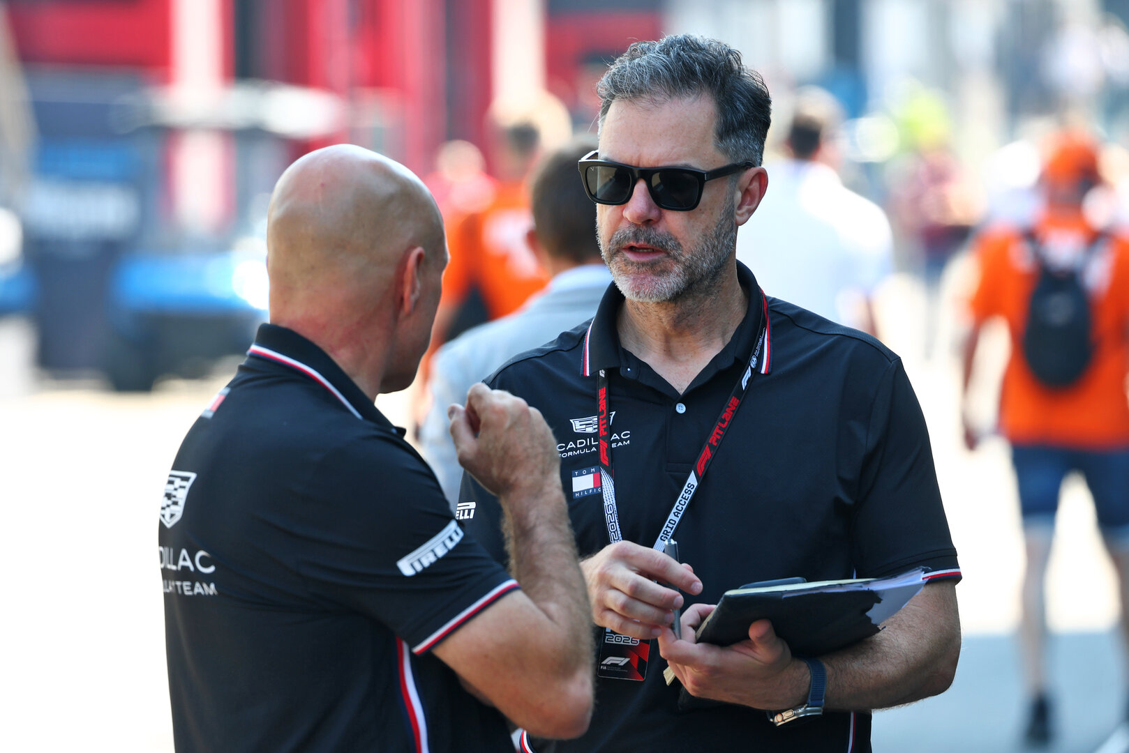 GP AUSTRIA, Marc Hynes (GBR) Cadillac Formula 1 Team Chief Racing Officer.
26.06.2026. Formula 1 World Championship, Rd 8, Austrian Grand Prix, Spielberg, Austria, Practice Day.
- www.xpbimages.com, EMail: requests@xpbimages.com © Copyright: Bearne / XPB Images